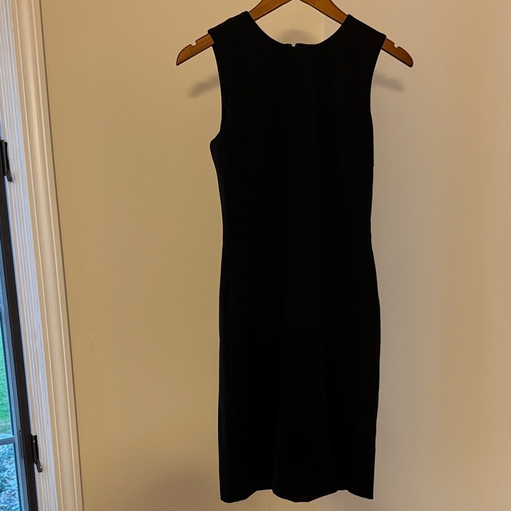 MM Lafleur Classic Black Midi Dress